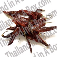 100g. Thai Dried Chifa Red Chili Peppers Very Hot Spice