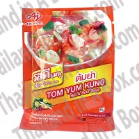 3 packs of Rosdee Brand instant Thai Tom Yum Kung Powder 60g. (2.11 Oz) For Thai Hot Sour Soup Menu Cooking From Thailand