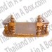 Thai Wood Carving Wall Shelf Pedestal Buddha Statue Stand Rack Made of Thailand