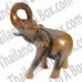Thai Elephant Sculpture Handmade Wood Carving Home Decoration