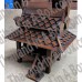 Thai Buddhism Handmade Spirit House Medium Size 10 Inches Height from Thailand