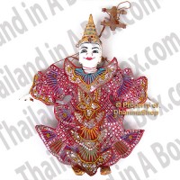 Thai Marionette Hand Made Puppets Cast From Thailand