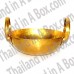 Thai Brass Wok Pan Home Cooking Food and Dessert for Thai Chinese Japanese Korean Restaurant - Size 6inches 