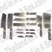 Set of 10 Kitchen Chef's Knives Kiwi Brand Thailand