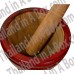 Thai Mortar Pestle Grinding Cookware Thai Food Menu Recipe Kitchen Tool Product of Thailand (5 inch)