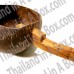 Thai : Krabuay : Coconut Shell Wood Laddle Kitchen Cooking Thailand Utensils (กระบวย)