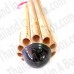 Thai Bamboo Circular Whistle Tubes Flute "Vote" Traditional Musical Instruments