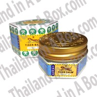 Tiger Balm White Ointment for Muscular Aches and Pains Herbal RubRelief Big Jar (Thailand), 10g