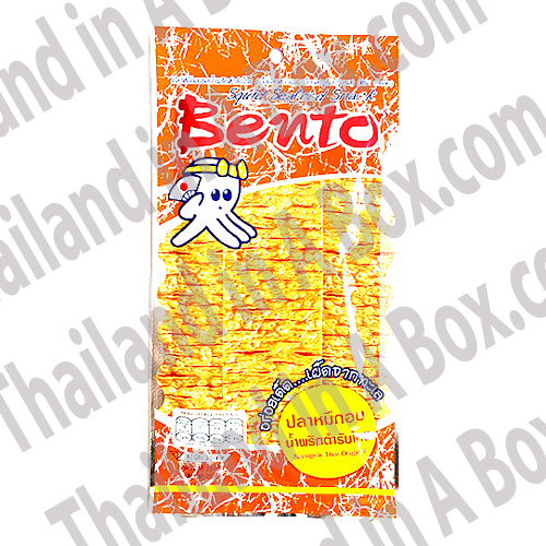 BENTO Snack Seafood Namprik Thai Orange 36x20g TH