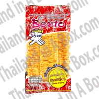 Bento Red Squid Seafood Snack Thai Sweet and Spicy Paste Flavor Very Hot Wt 20 G (0.7 Oz) X 5 Bags